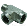 Male Run Tee for Hydraulic Fittings